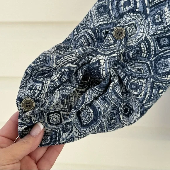 Christopher & Banks Roll Sleeve Top - Picture 9 of 16